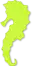 Local diving seahorse icon xs